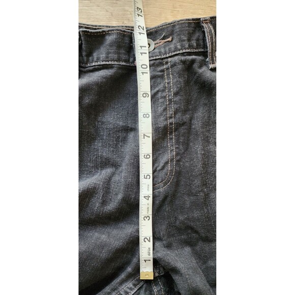 Old Navy Loose Fit Jeans Men’s 38x32 Black Denim Straight Leg - Picture 7 of 8